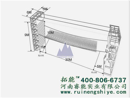 攀爬橫渡訓練器材